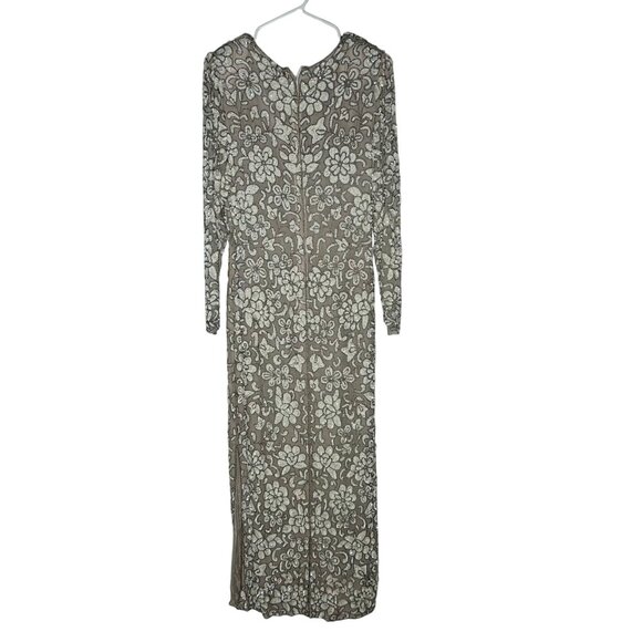 Judith Ann Creations Vintage Style 1094 Handmade Beaded Silk Dress S - Picture 8 of 10